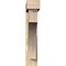Ekena Millwork Westlake Block Rough Sawn Bracket w/ Offset Brace, Douglas Fir, 6"W x 32"D x 32"H BKT0604X32X32WTL05RDF - alternate 2